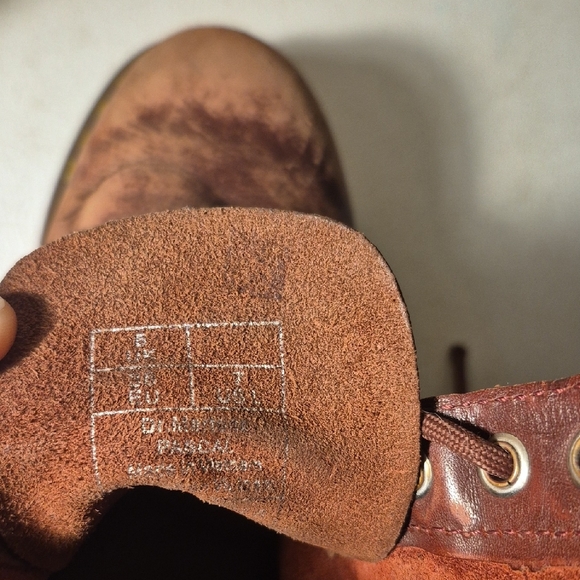 Dr. Martens Distressed Brown Leather Boots - Picture 7 of 10